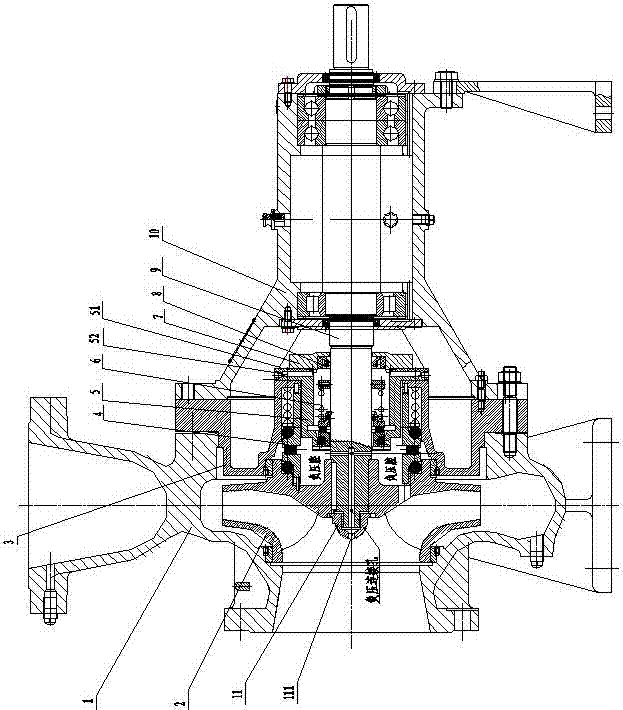 Negative-pressure pressurizing two-stage reversely-installed sealed multiform impeller combination petrifaction process pump