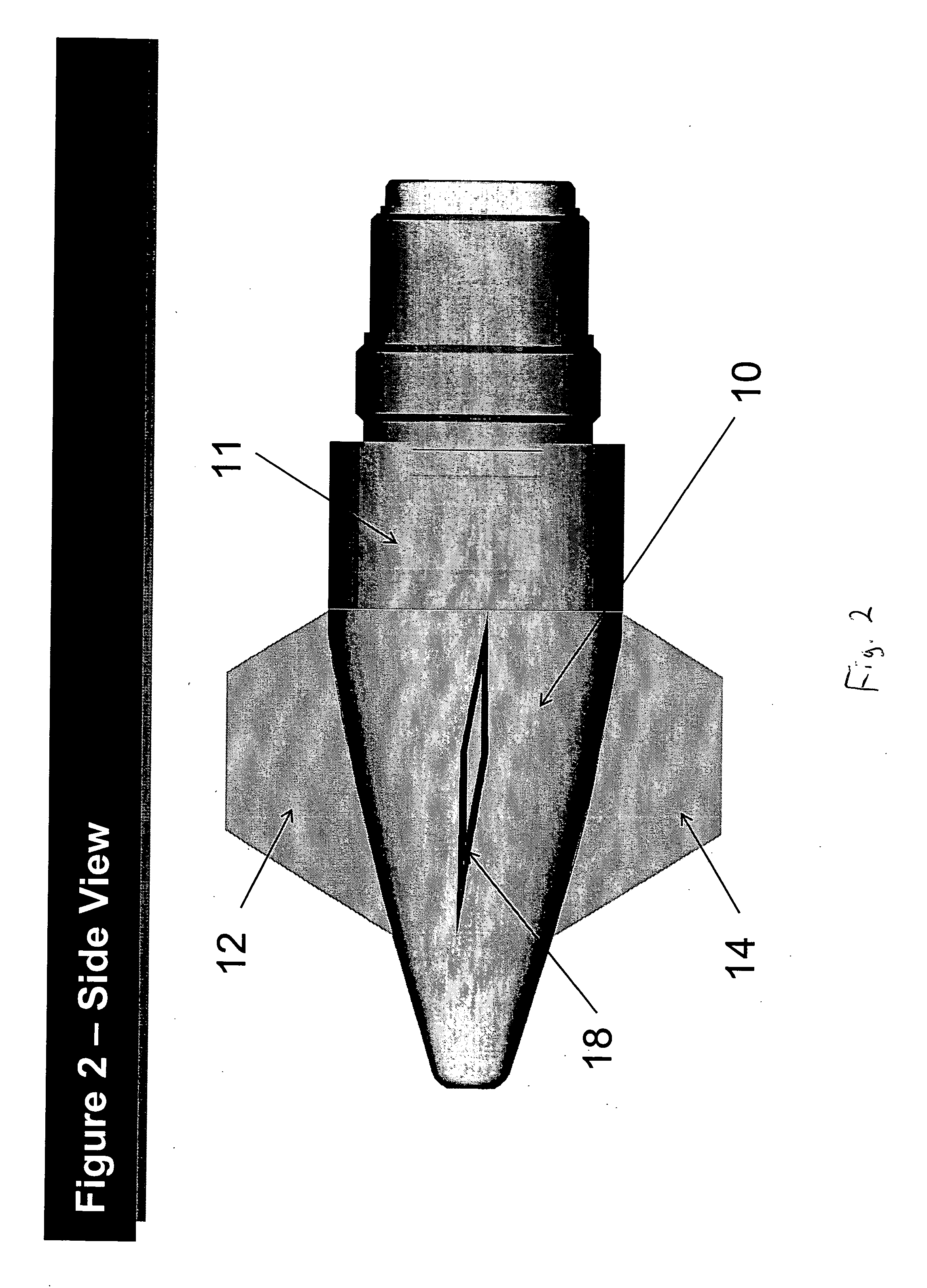 Fixed canard 2-d guidance of artillery projectiles