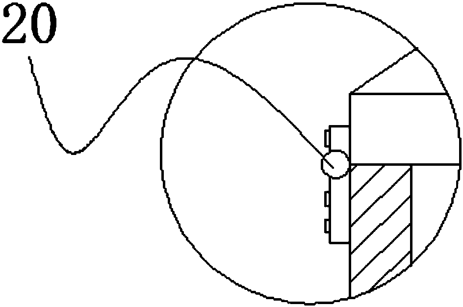 Painting device for plastic model part