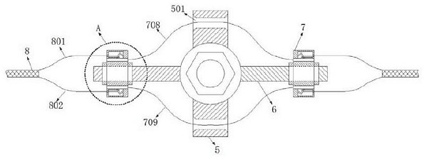 Coal mine roadway support normalization auxiliary monitoring device and method based on bolt linkage