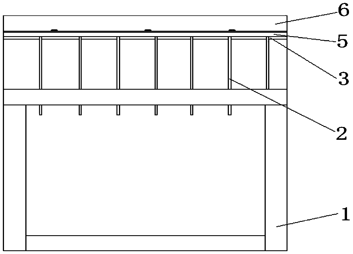 Wind power blade second bonding angle mold and preparation method thereof