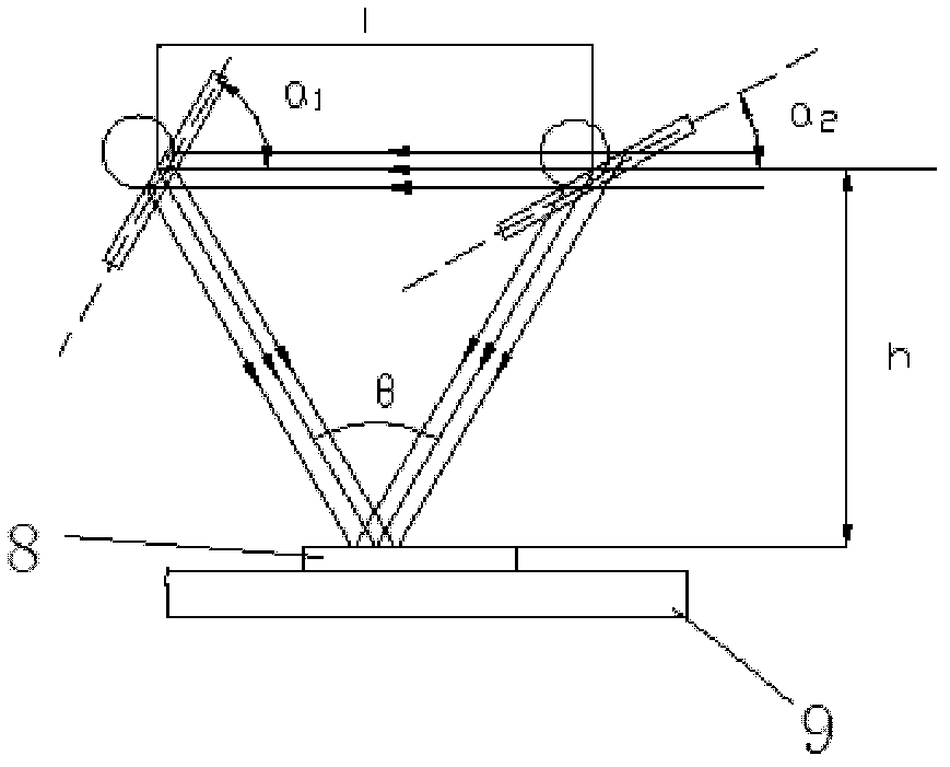 Surface microstructure-forming system based on coherent laser