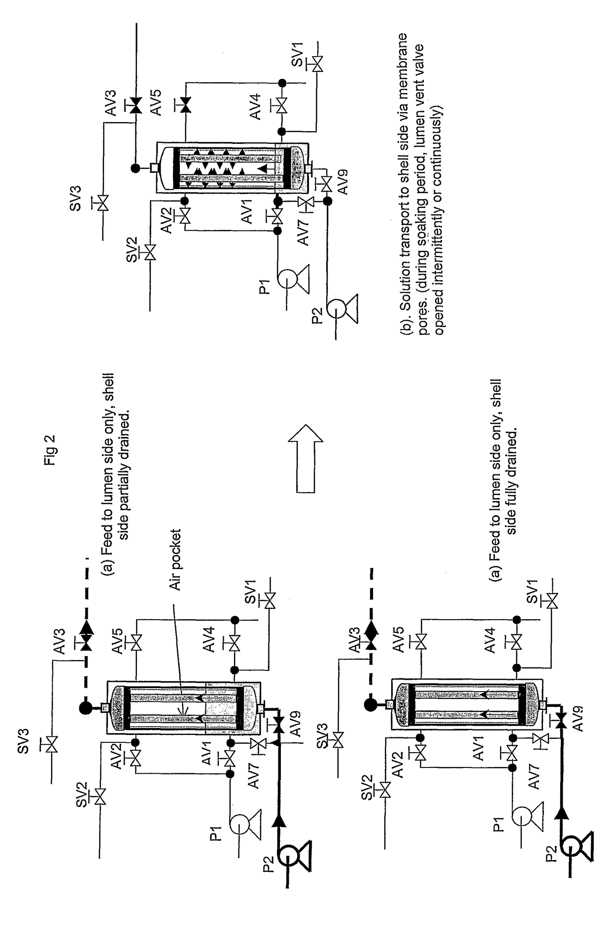 Chemical clean for membrane filter