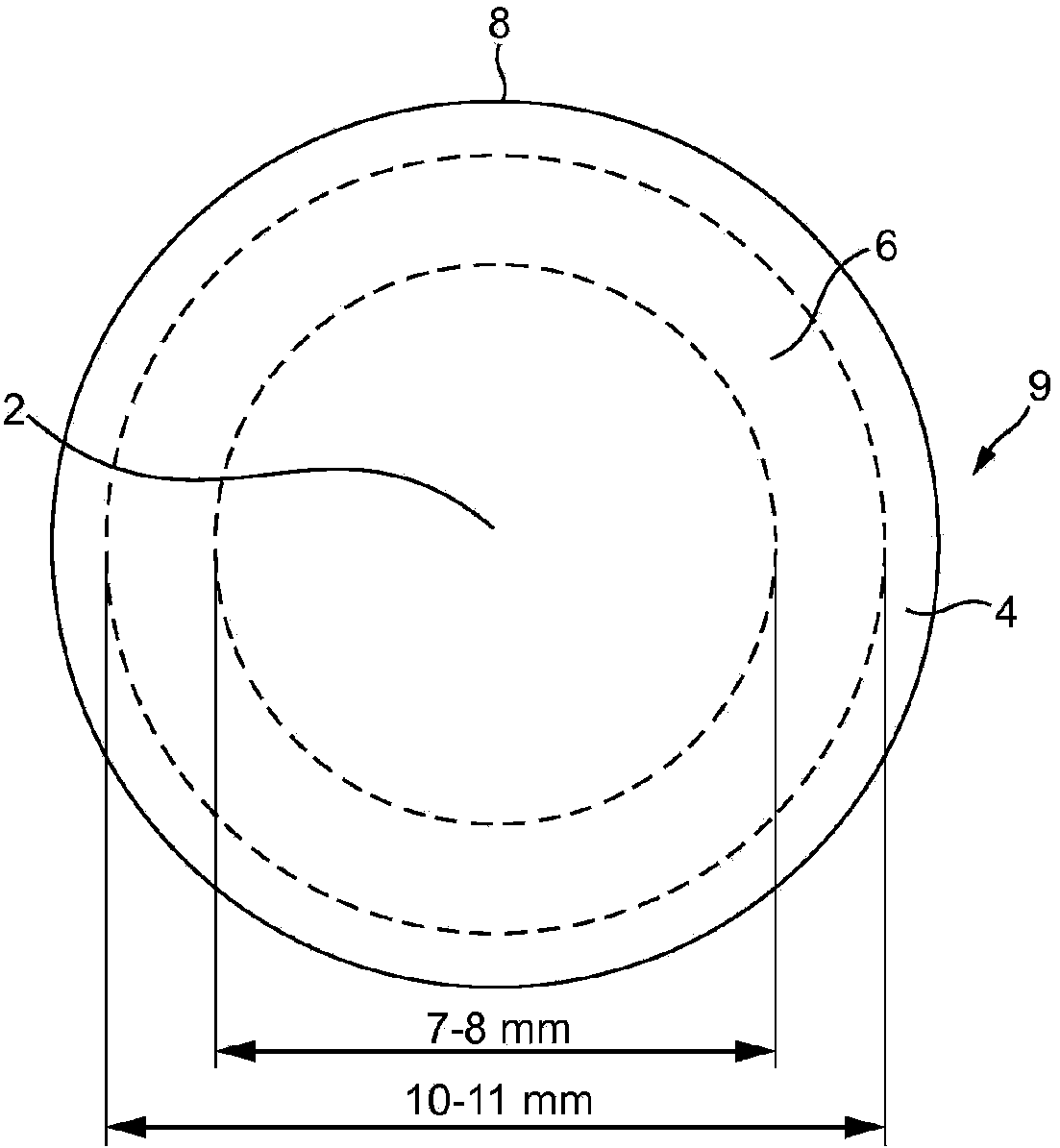 Device for monitoring intraocular pressure