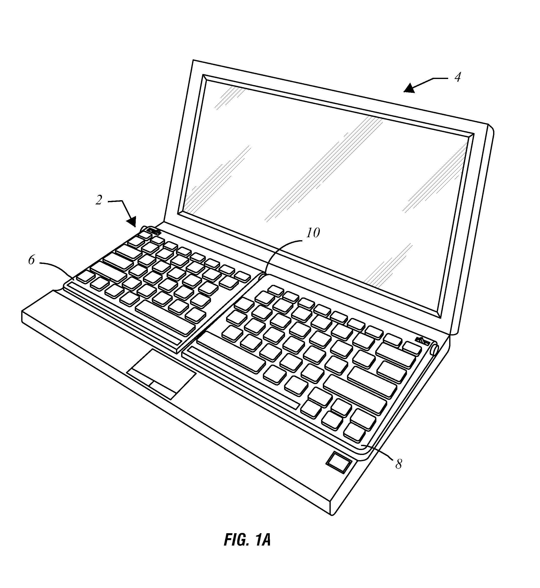 Adjustable ergonomic keyboard