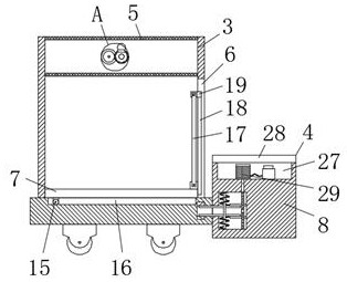 A protective isolation net structure to prevent theft of building materials