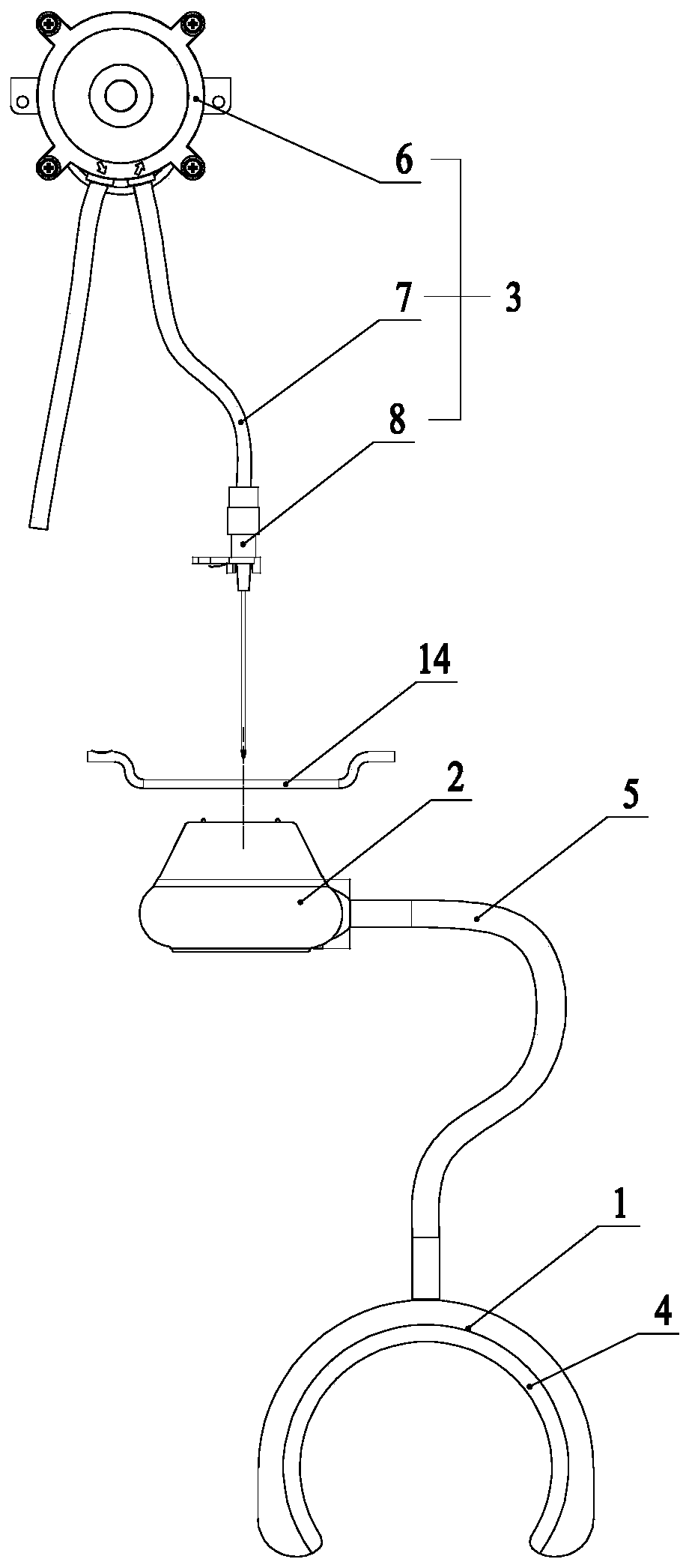 Flow-limiting device for high-flow internal arteriovenous fistula