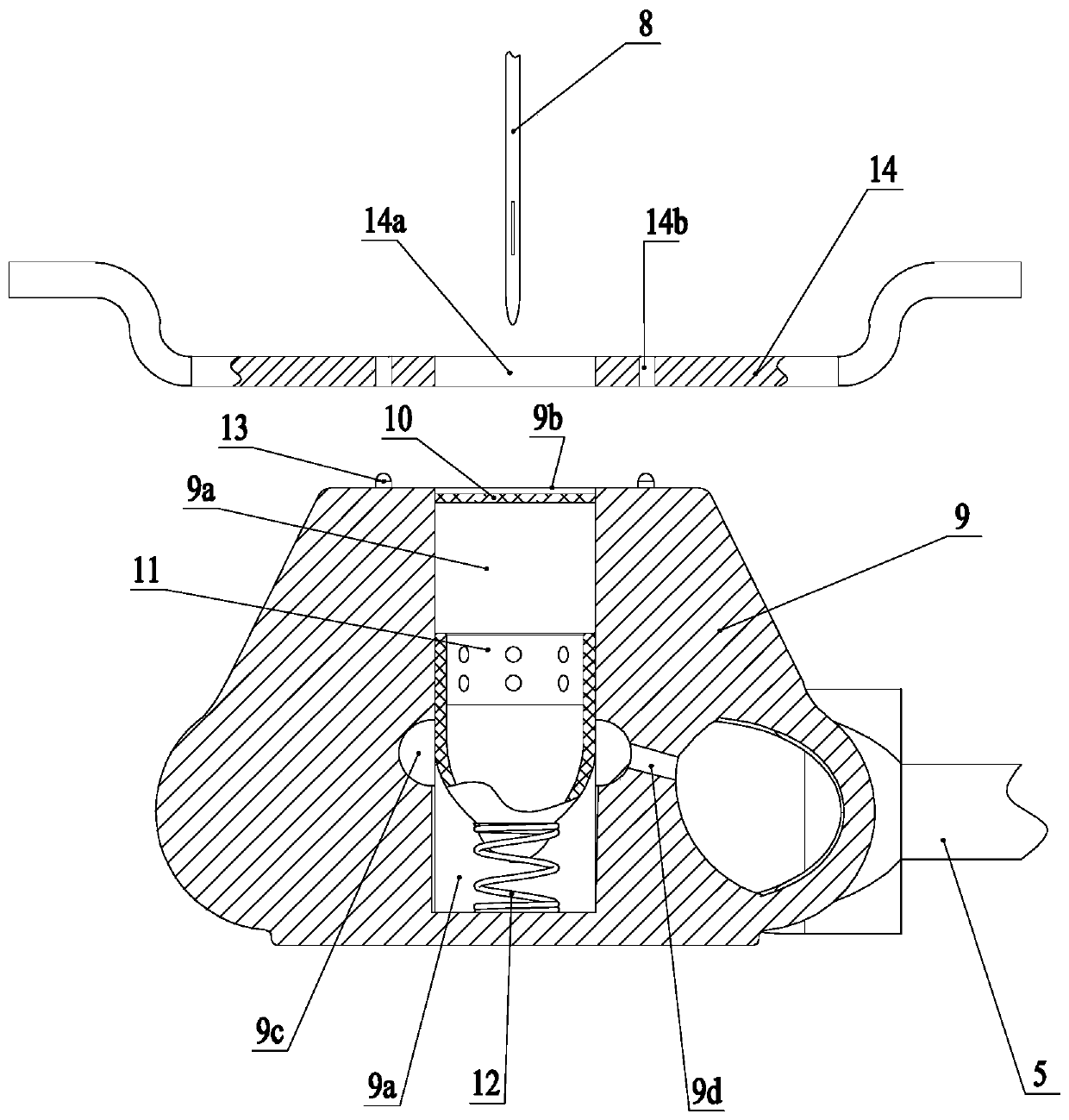 Flow-limiting device for high-flow internal arteriovenous fistula