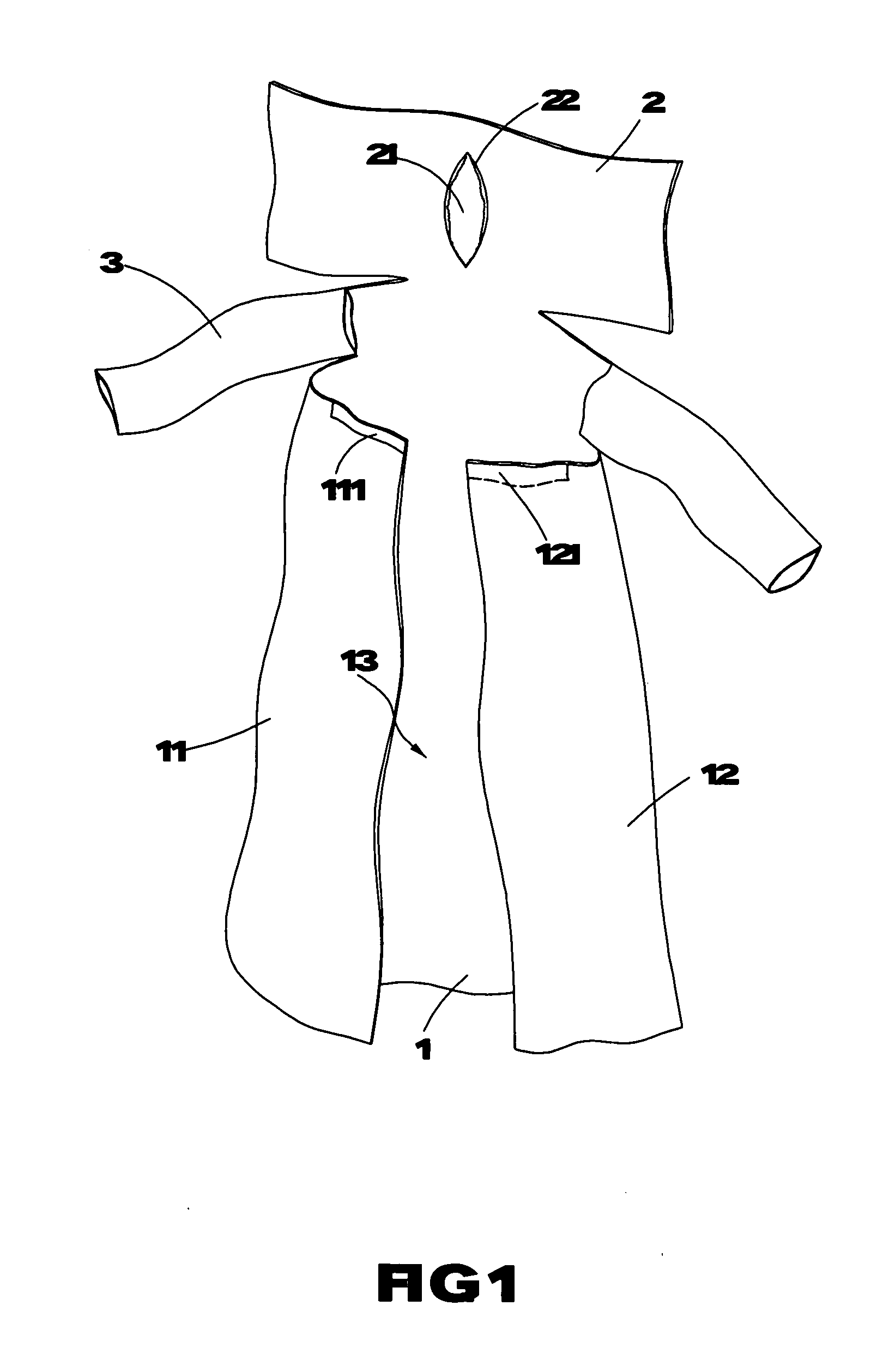 Garment with various utilities