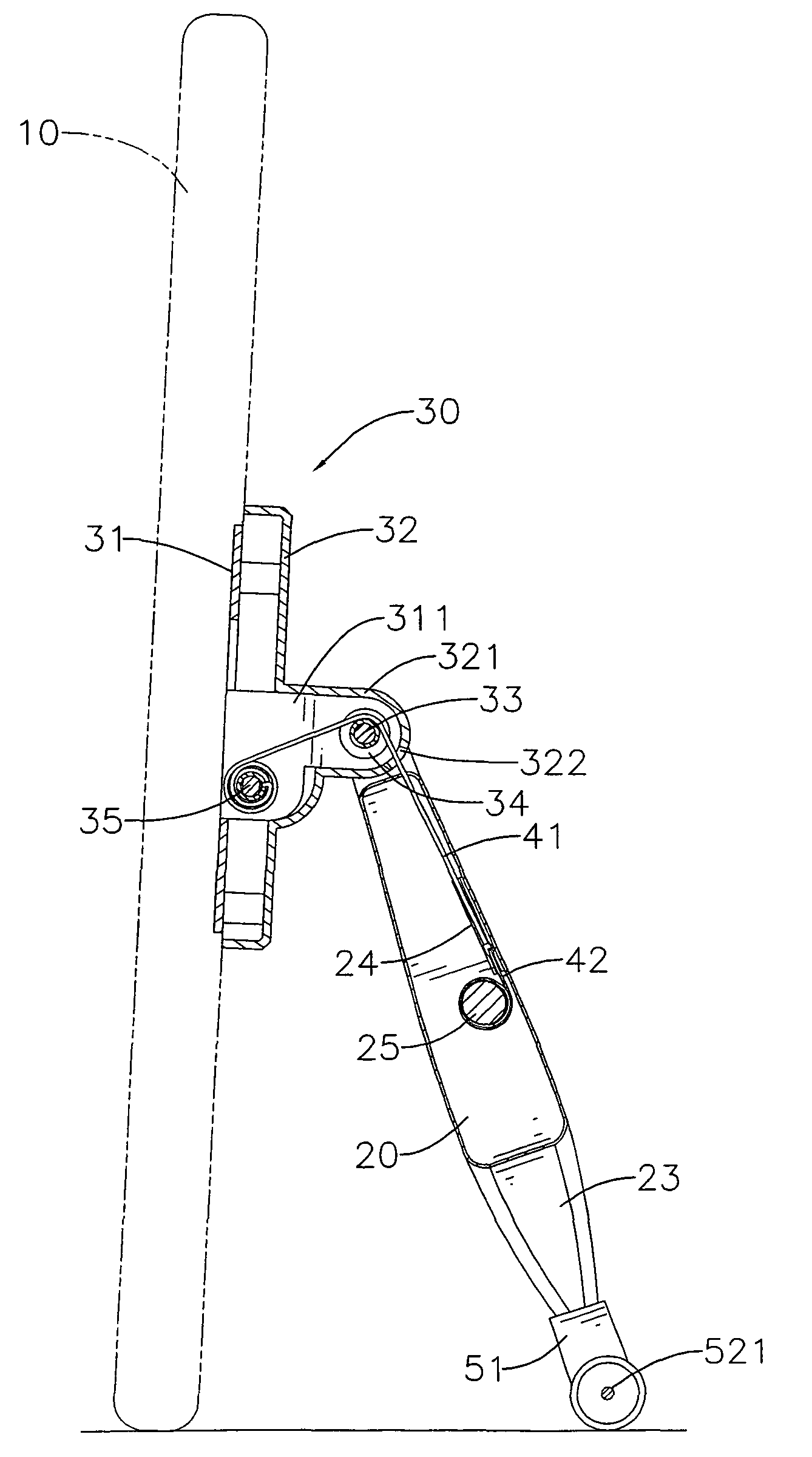 Flat panel display support