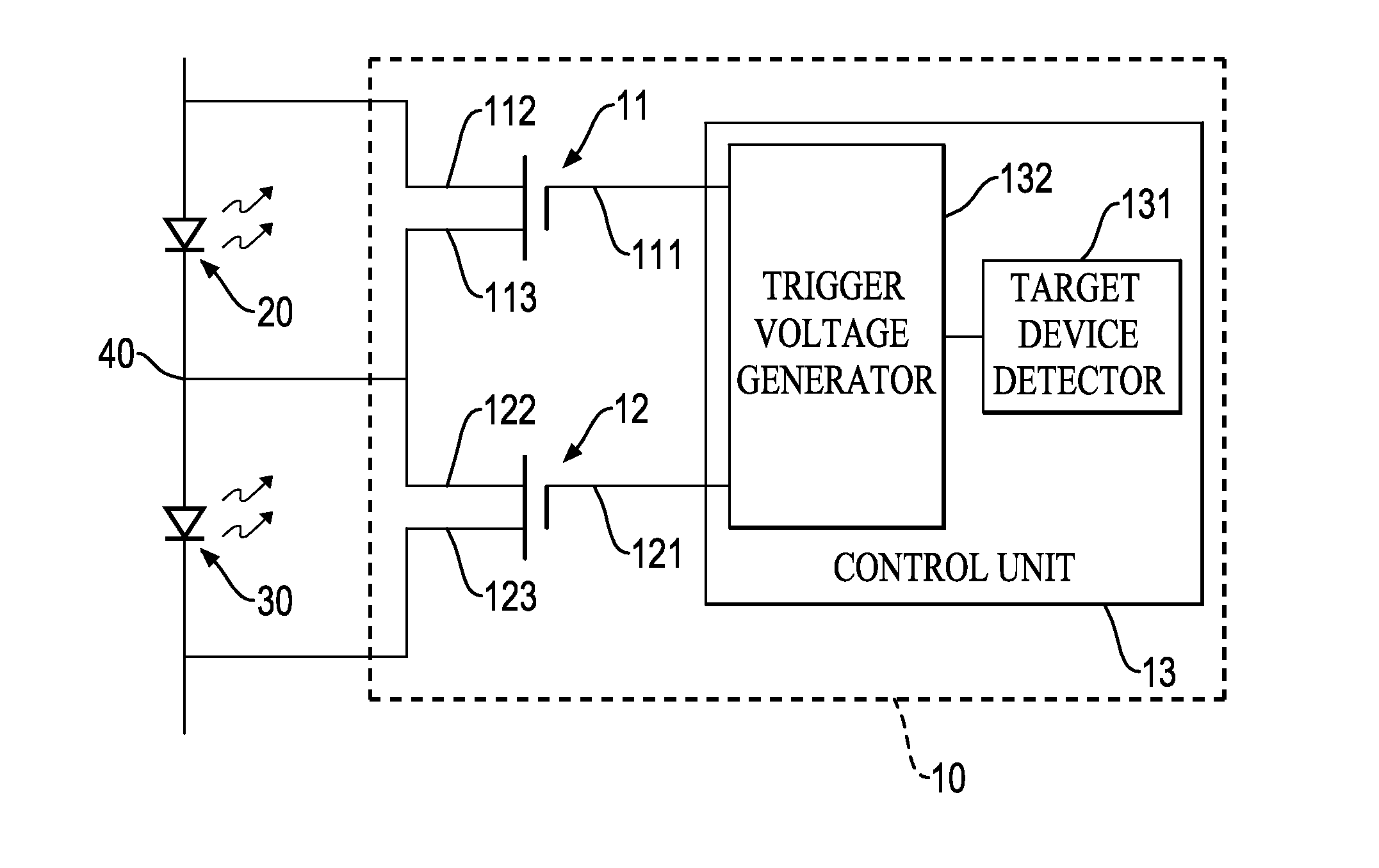 Shunt protection module and method for series connected devices