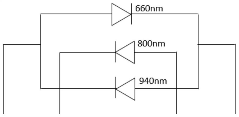 A pulse oximeter monitoring system and method with added reference light source calibration