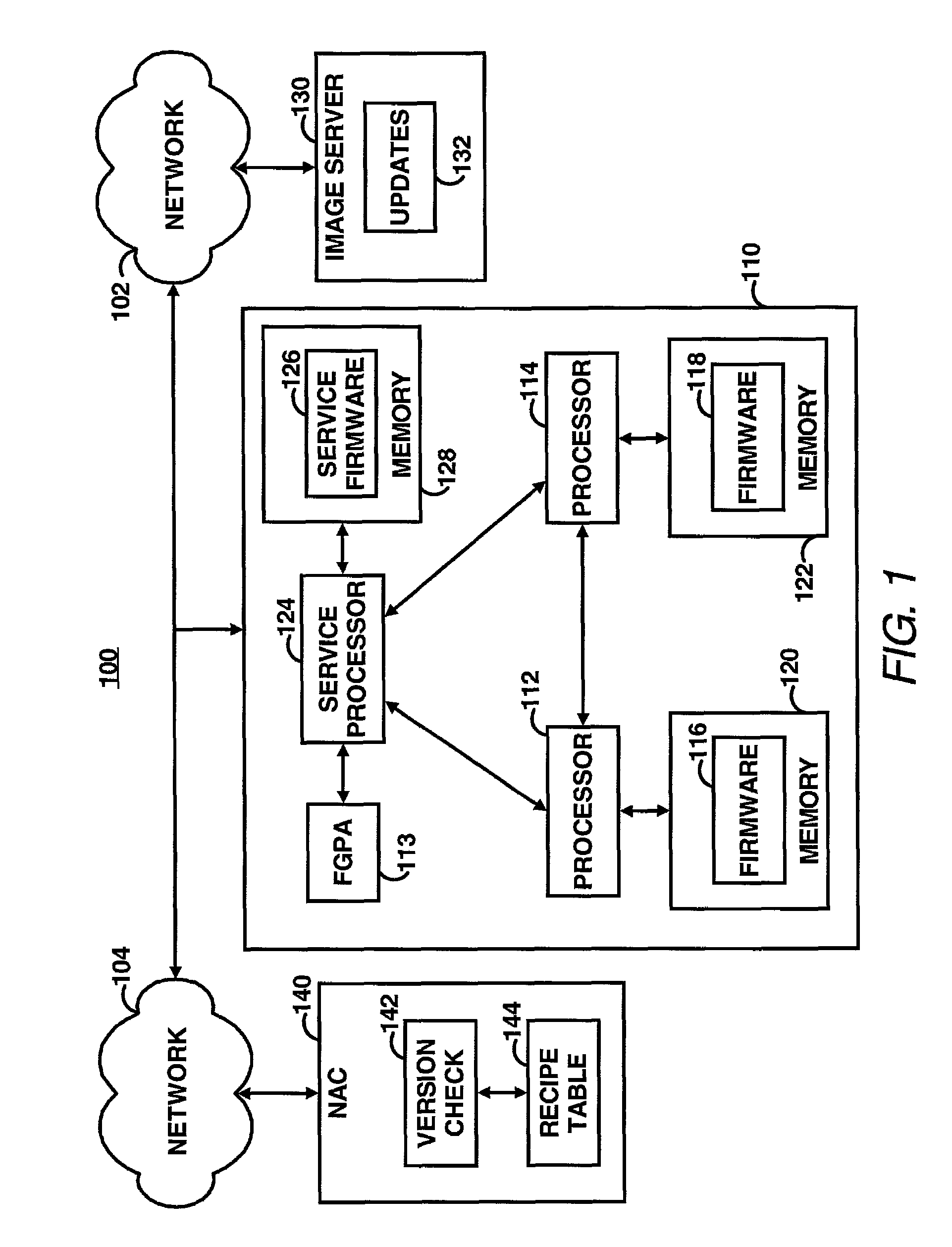 Verification of computer program versions based on a selected recipe from a recipe table