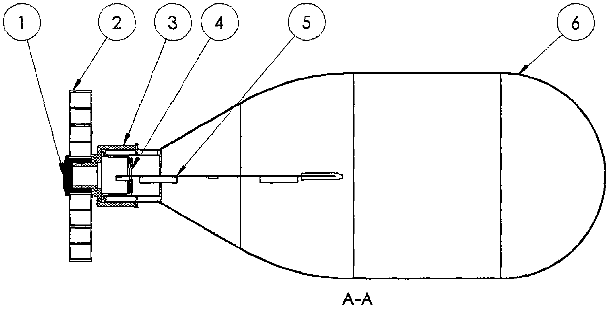 Fire extinguishing bomb and launching system thereof