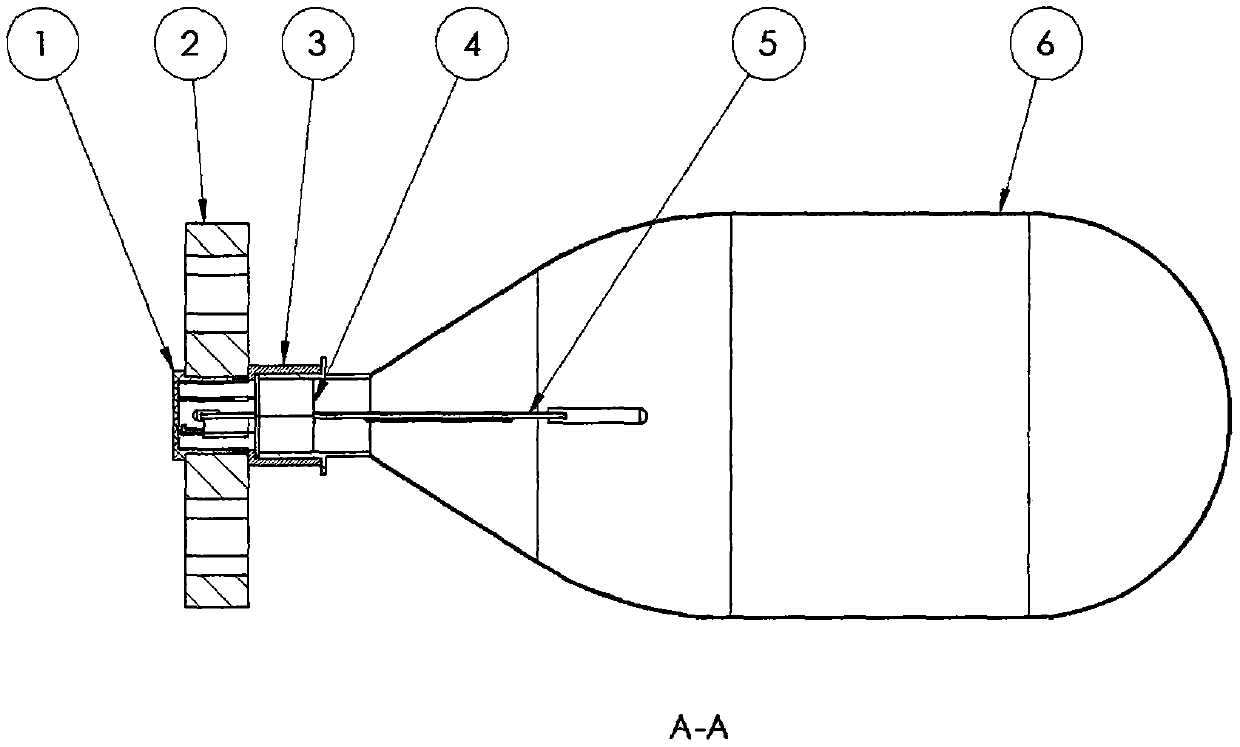 Fire extinguishing bomb and launching system thereof