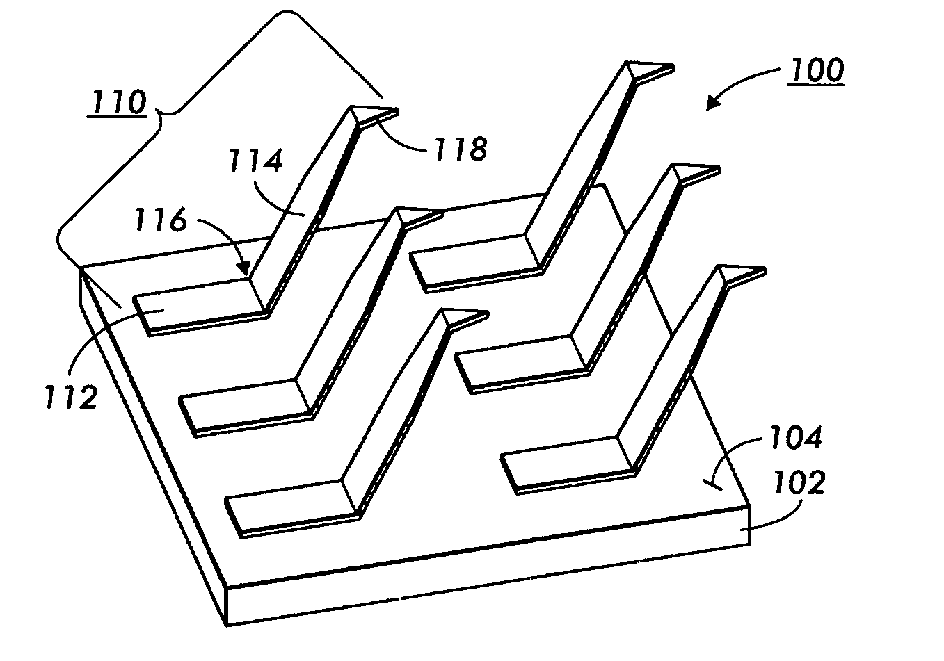 Oblique parts or surfaces