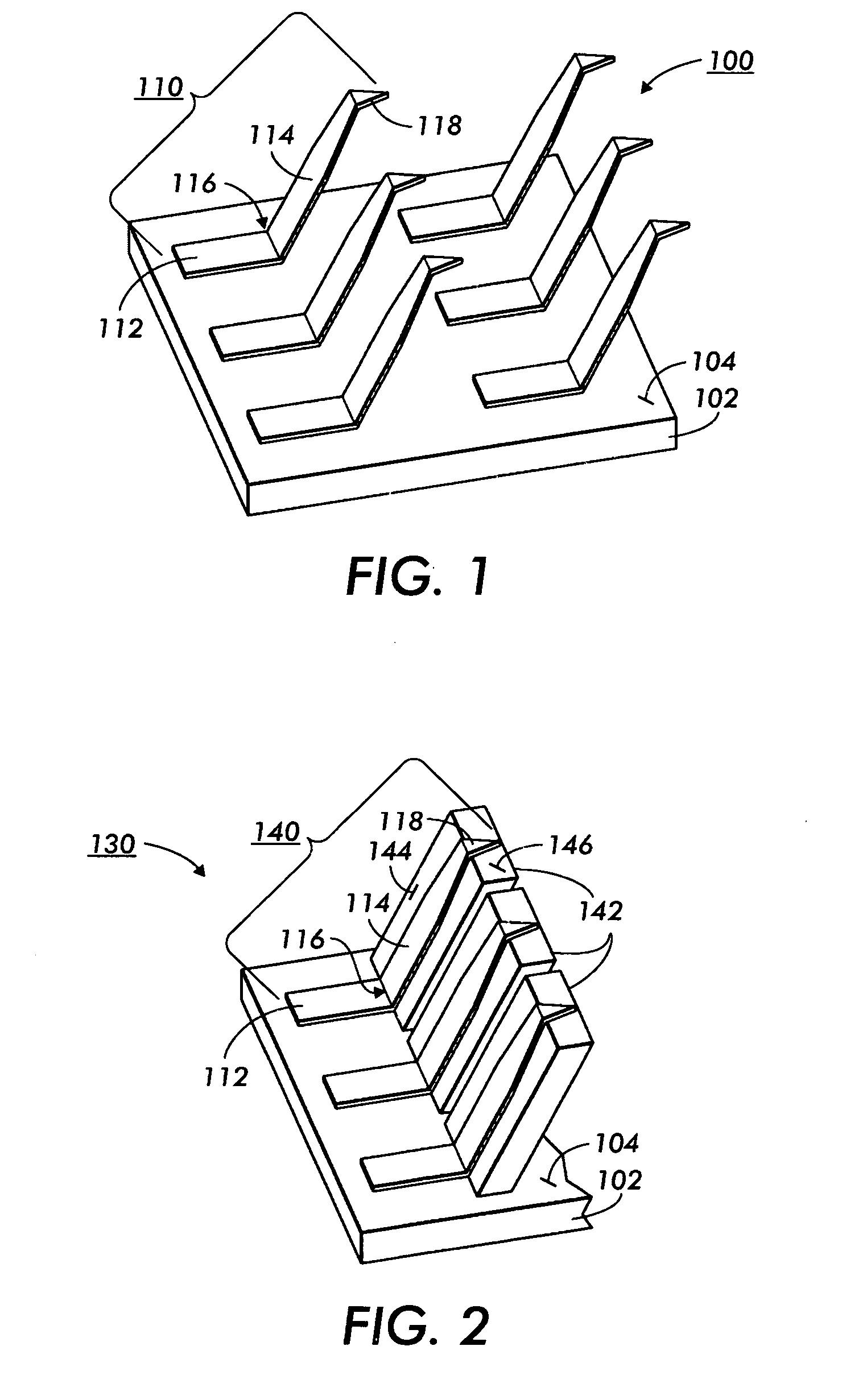 Oblique parts or surfaces