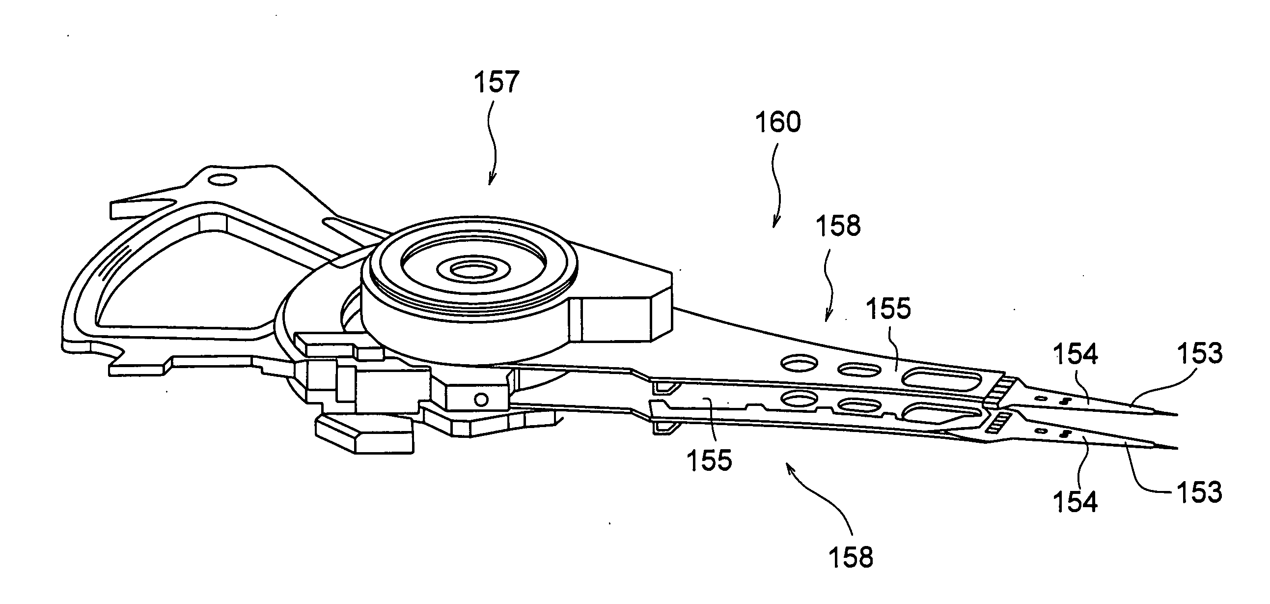 Magnetic head assembly and magnetic recording/reproducing apparatus