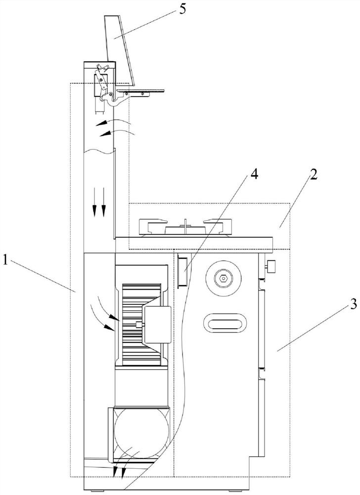 A remote-controlled integrated cooker and a fault diagnosis method for the integrated cooker