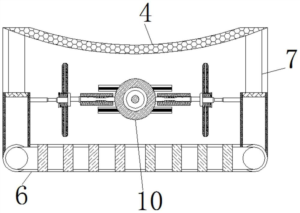 A device for preventing pyrosulfur sublimation from clogging according to the state of matter