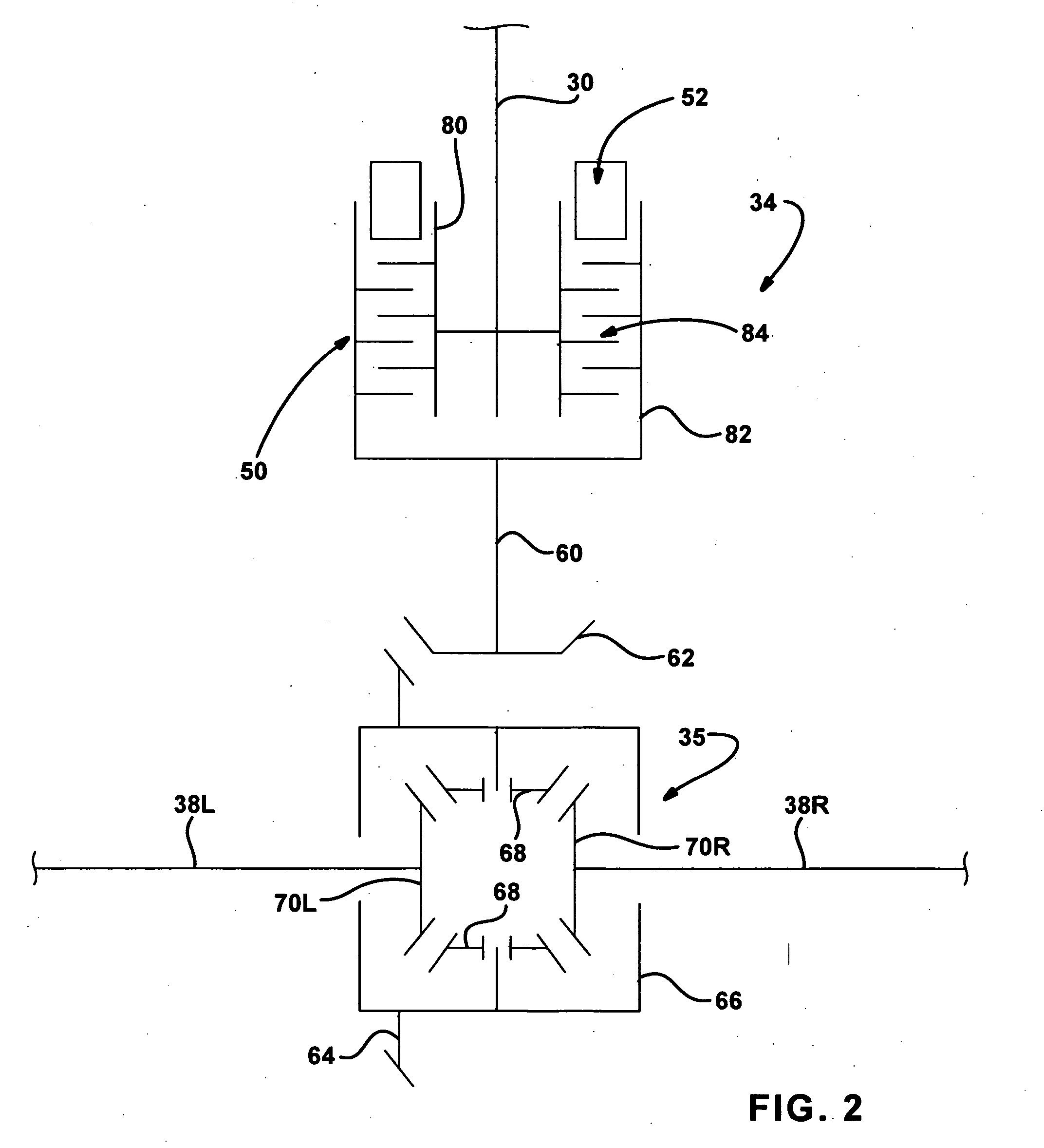 Power-operated clutch actuator for torque transfer mechanisms