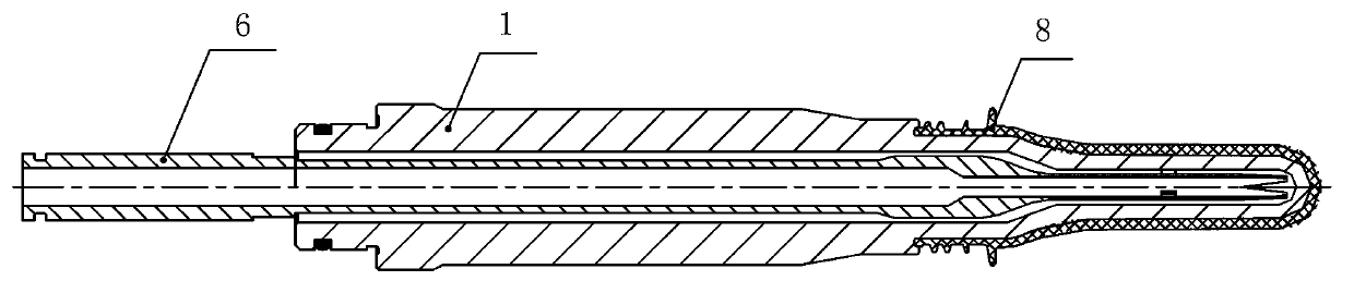 Bottle perform mold structure provided with bottle opening groove