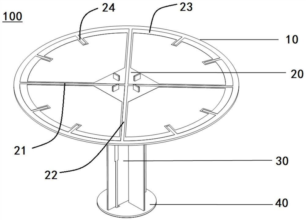 Low-frequency radiation unit and base station antenna