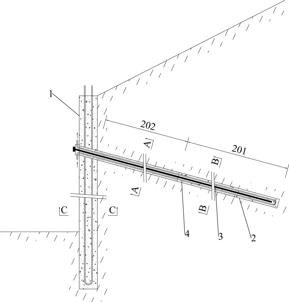 Anchor rod and pile plate retaining wall combined device and construction method