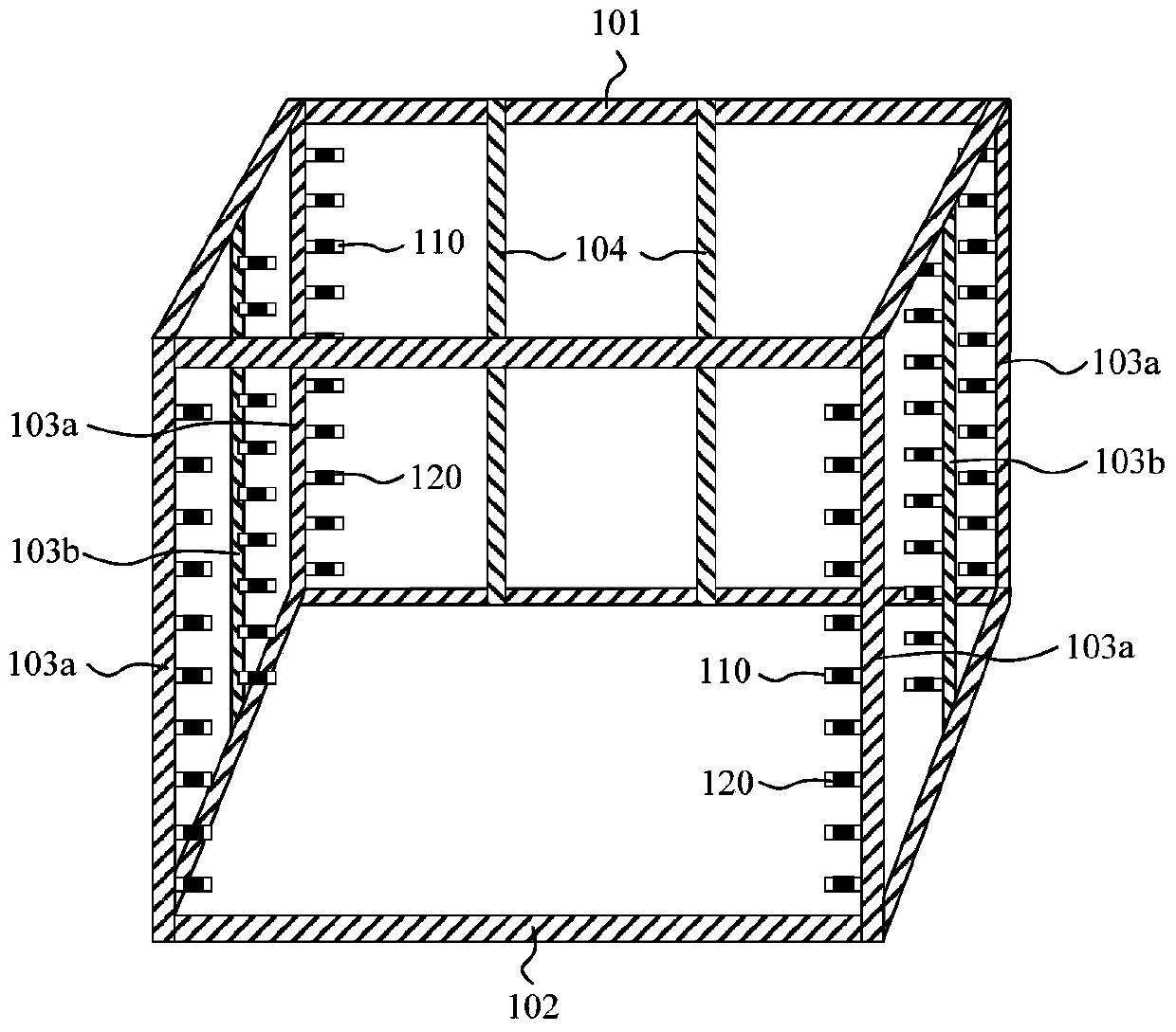 Cassette structure capable of detecting substrate integrity and method for detecting substrate integrity