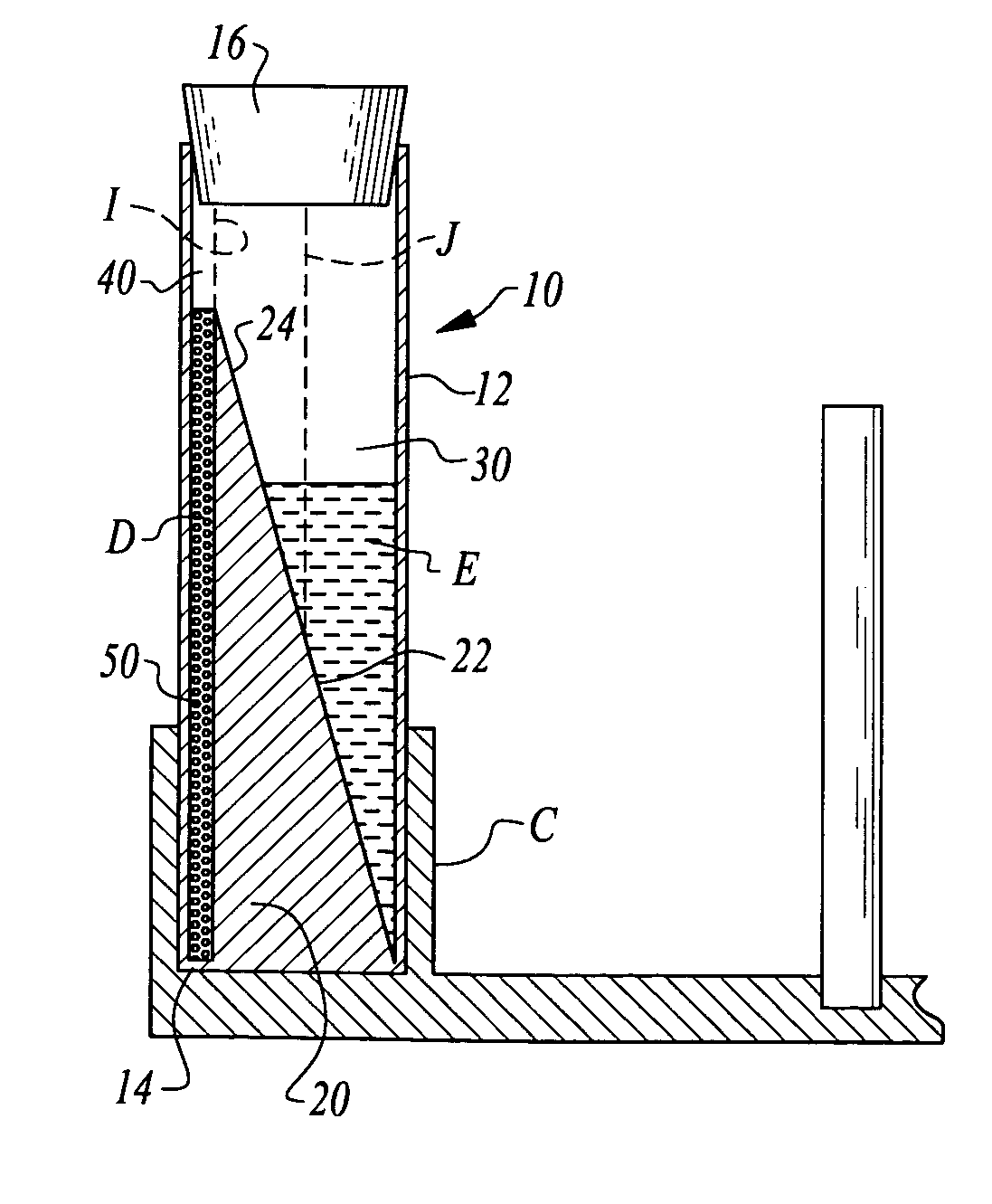 Centrifuge separation method and apparatus using a medium density fluid