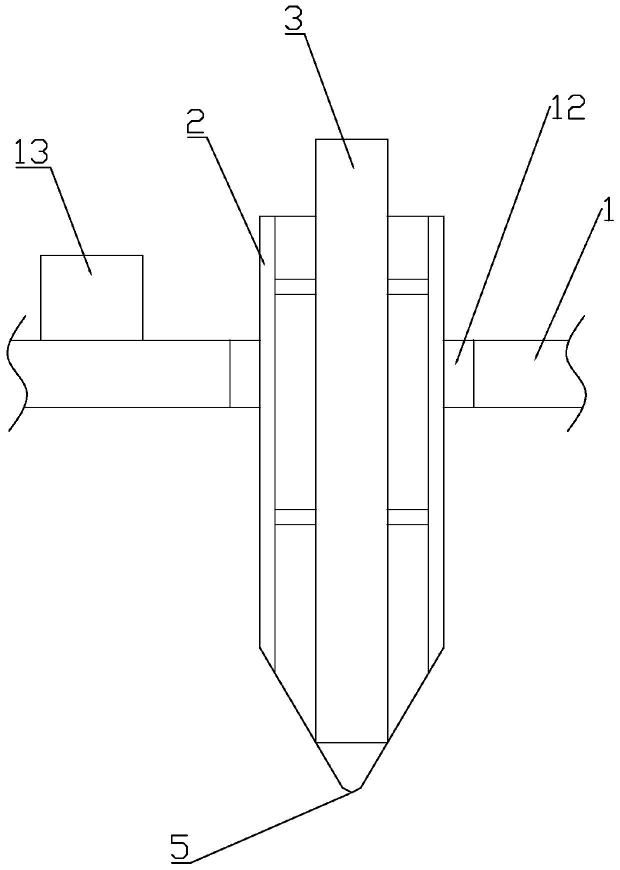 A kind of piling equipment and construction method suitable for desert geological conditions