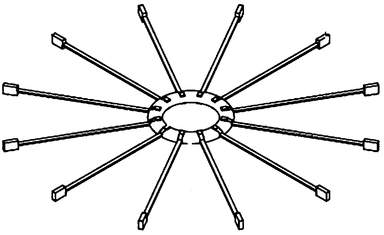 A zero-friction superconducting magnetic suspension bearing device