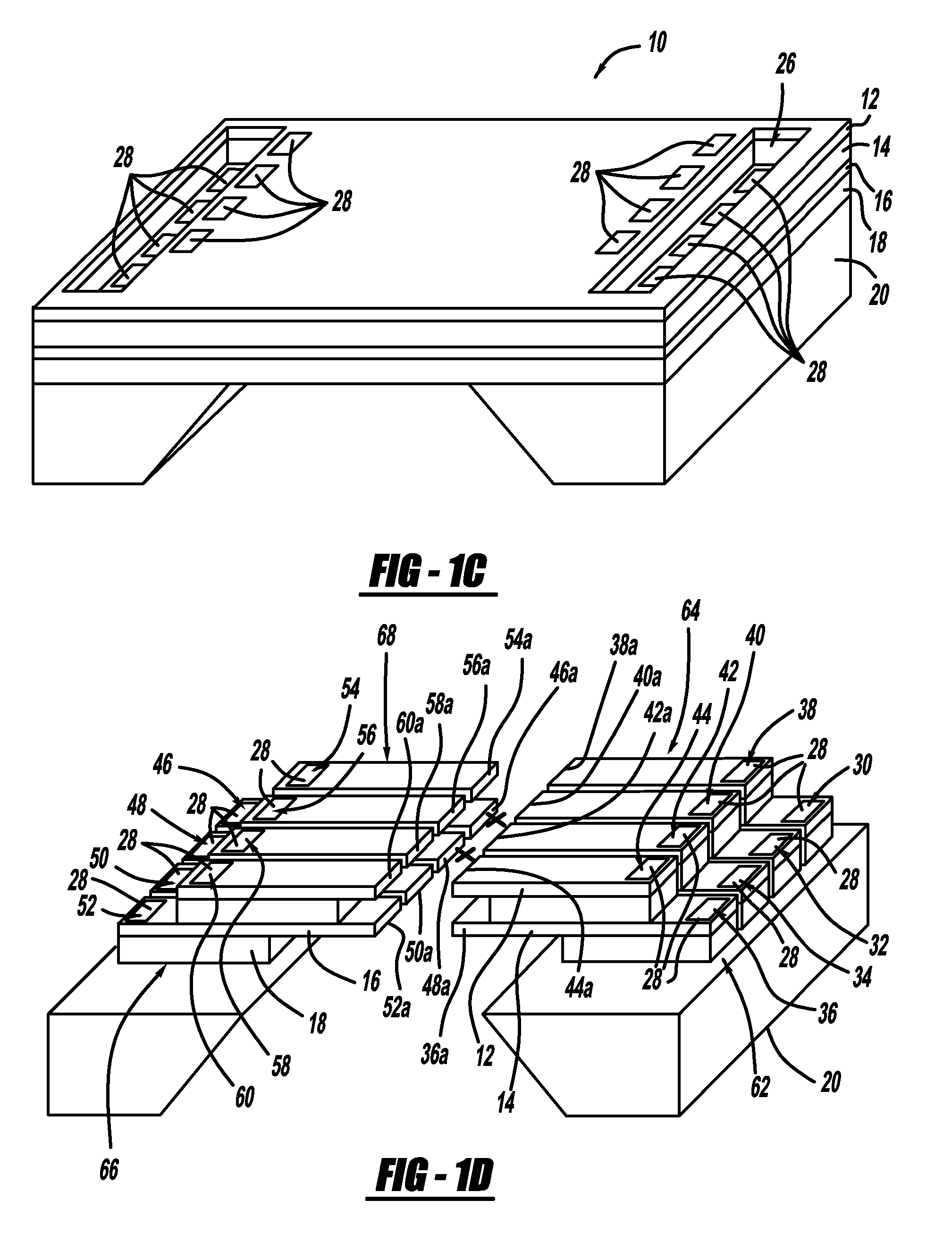 Ion trap in a semiconductor chip