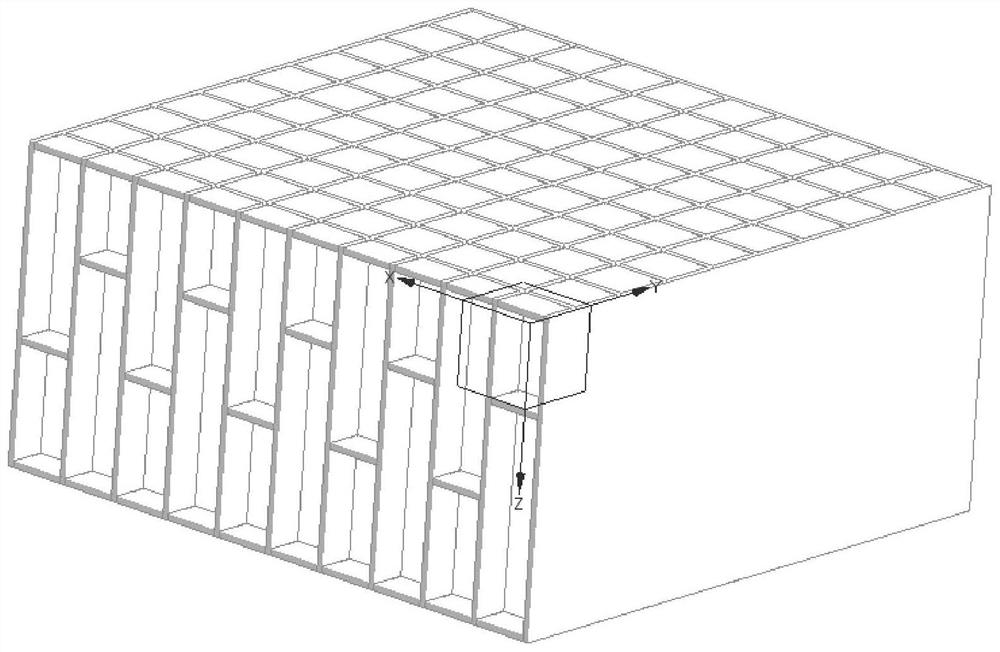 High-strength honeycomb structure and its 3D printing method