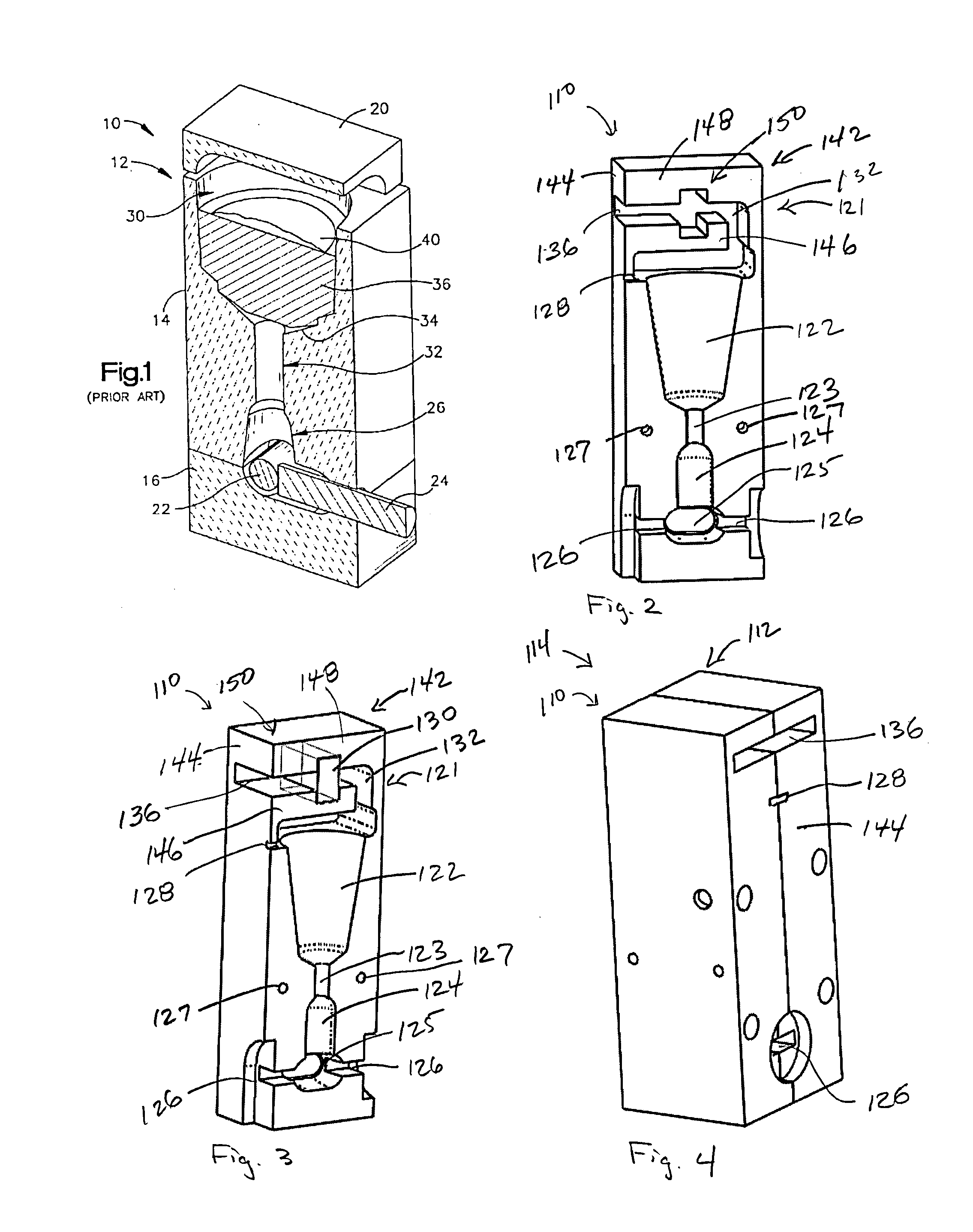 Exothermic welding mold with filter