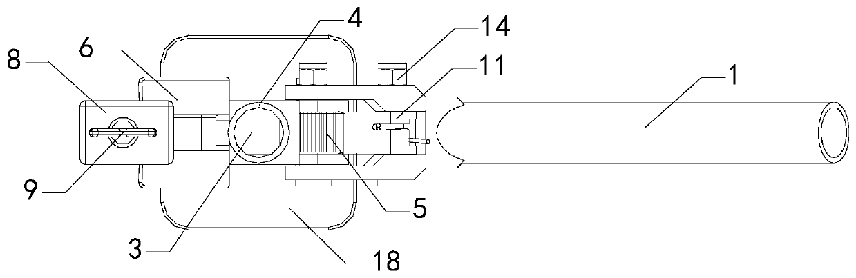 Manual tire pressing tool of tire burst emergency safety device