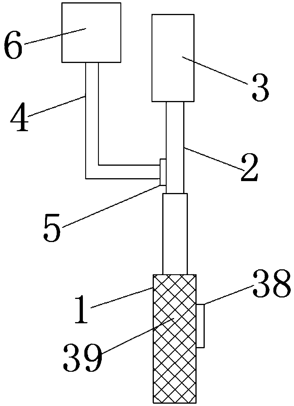 Trimming device for garden trees