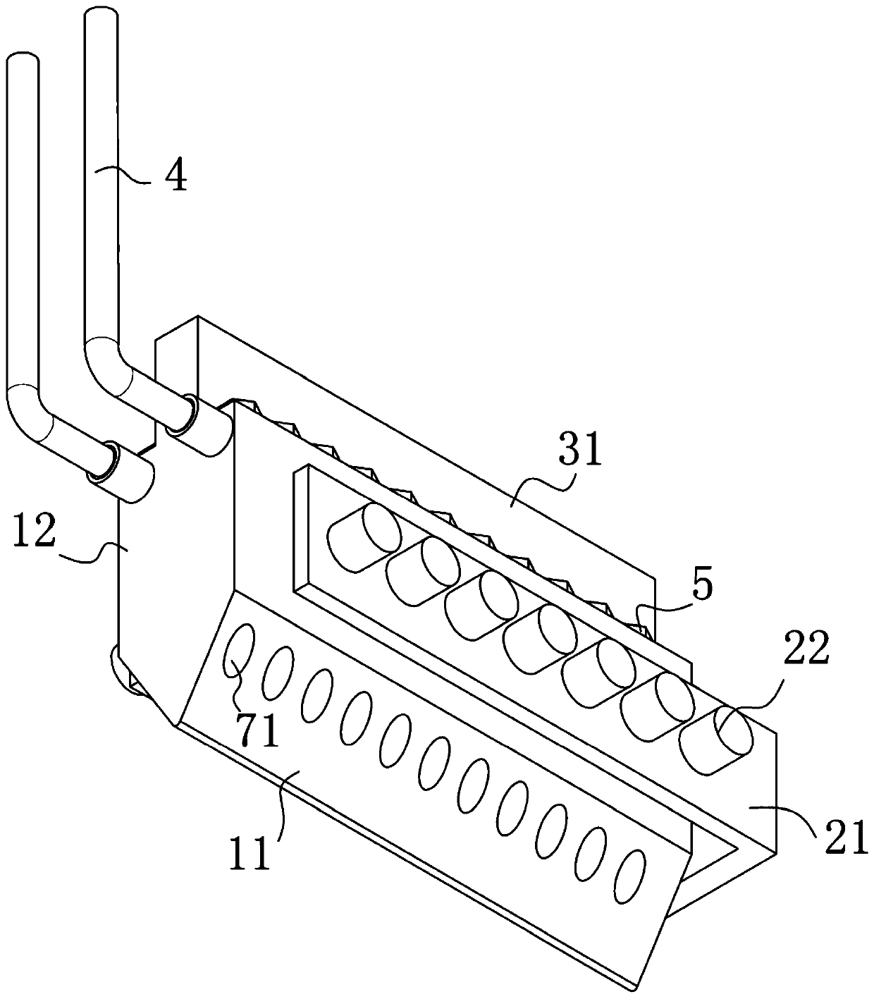 Pressure maintaining method of FPC pressure maintaining machine coated with wear-resistant material