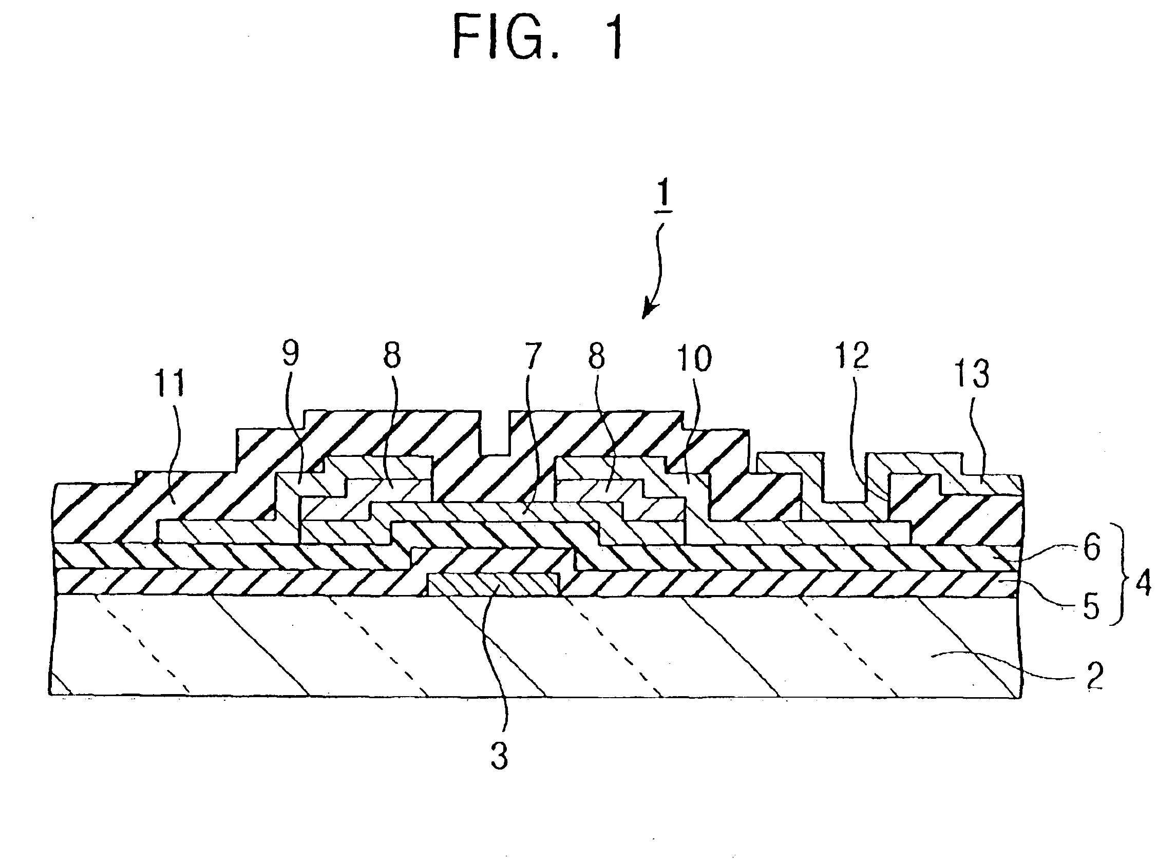 Thin film transistor, method of producing the same, liquid crystal display, and thin film forming apparatus