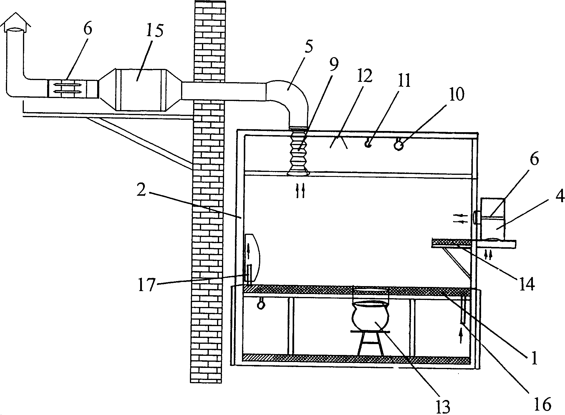 Multifunctional isolation ward for SARS patient