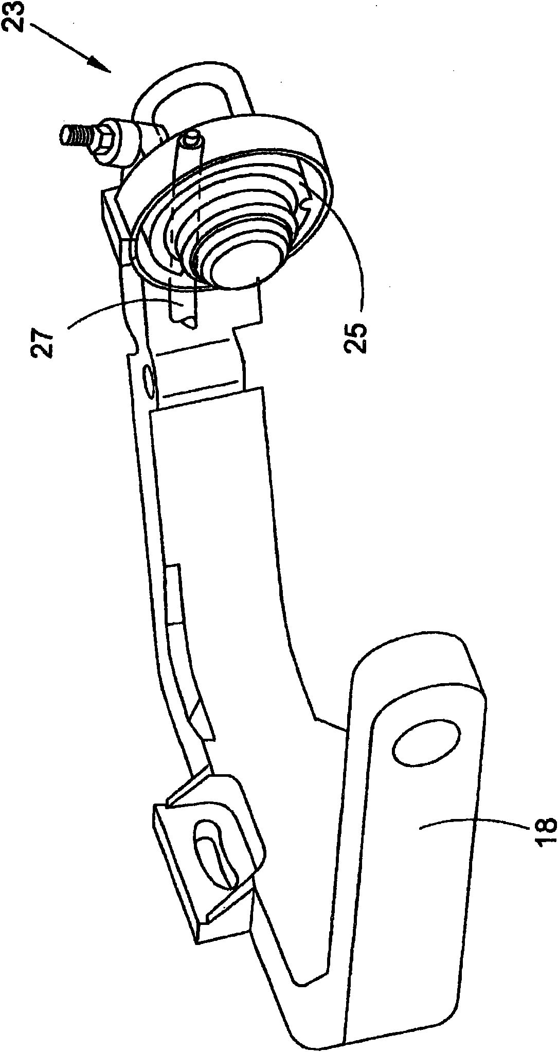 Bobbin brake for a winding apparatus of a textile machine which produces crosswound bobbins