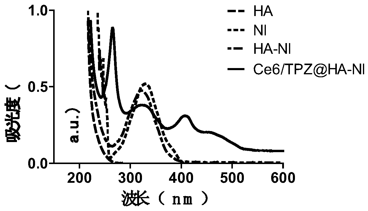 Anoxia-responsive nano drug carrier and preparation method and application thereof