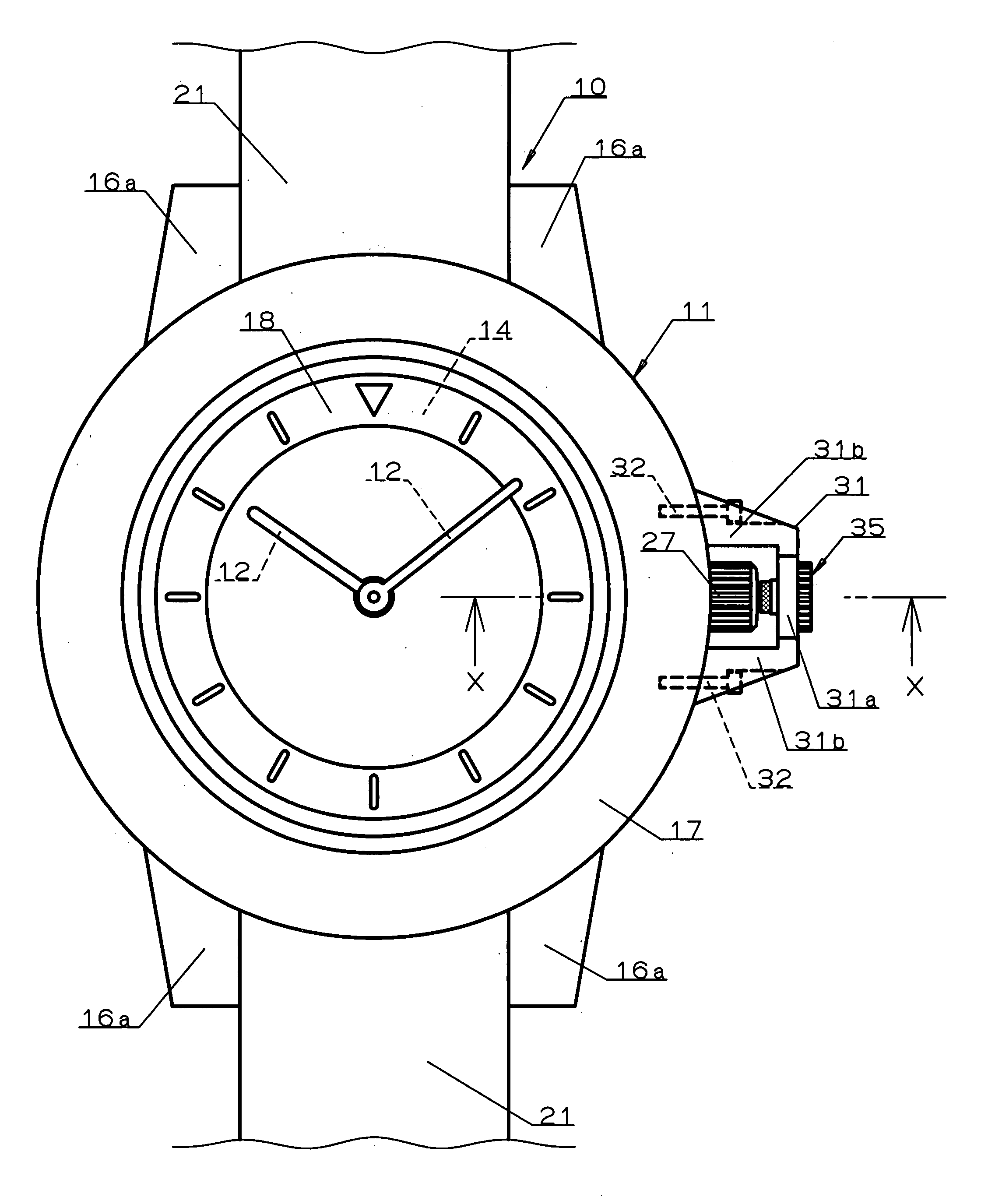 Portable timepiece