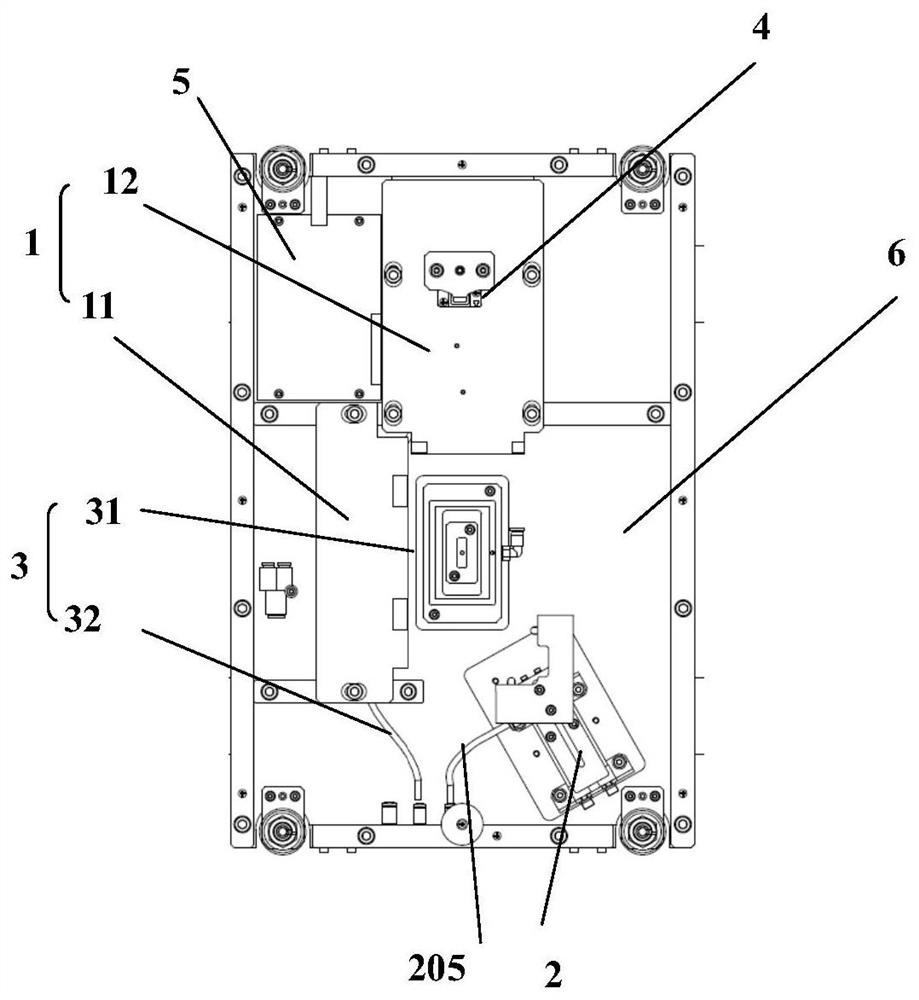 Fixture, testing device and method