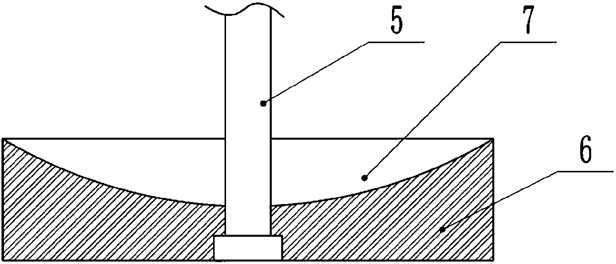 Cyclone gas atomization type powder making device using liquid metals