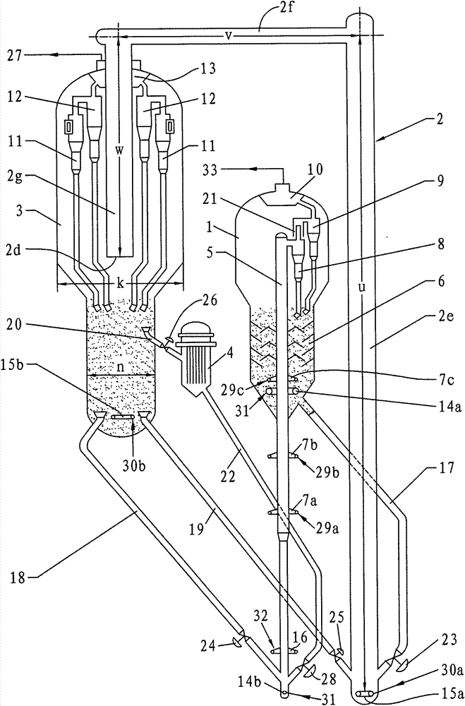 Catalytic cracking method and device