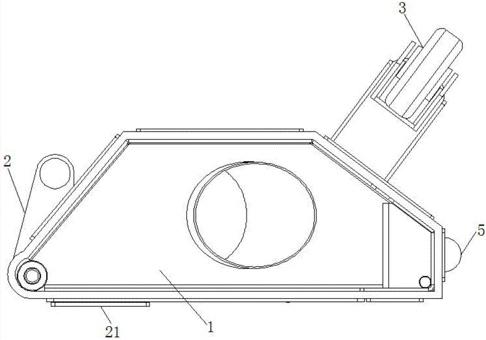 Vacuum sweeper follow-up type subsidiary sucking plates and vacuum sweeper suction plate structure with same