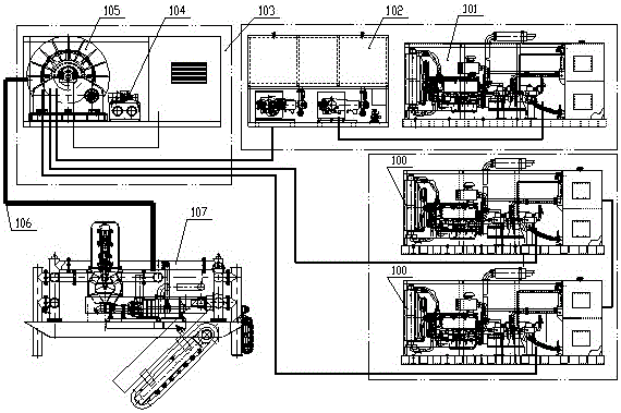 Submarine pipeline trenching machine and trenching method thereof