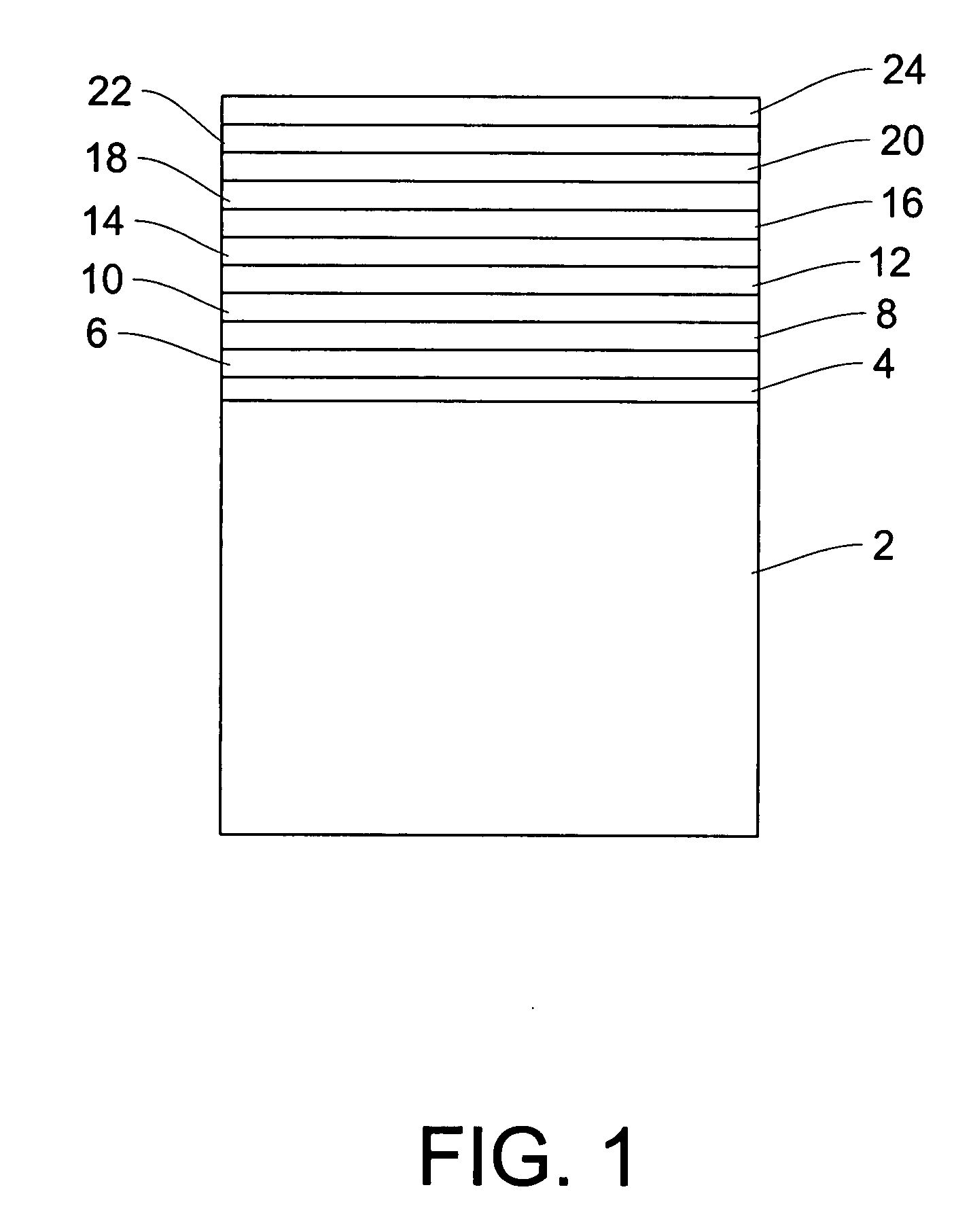 Structure of high power edge emission laser diode