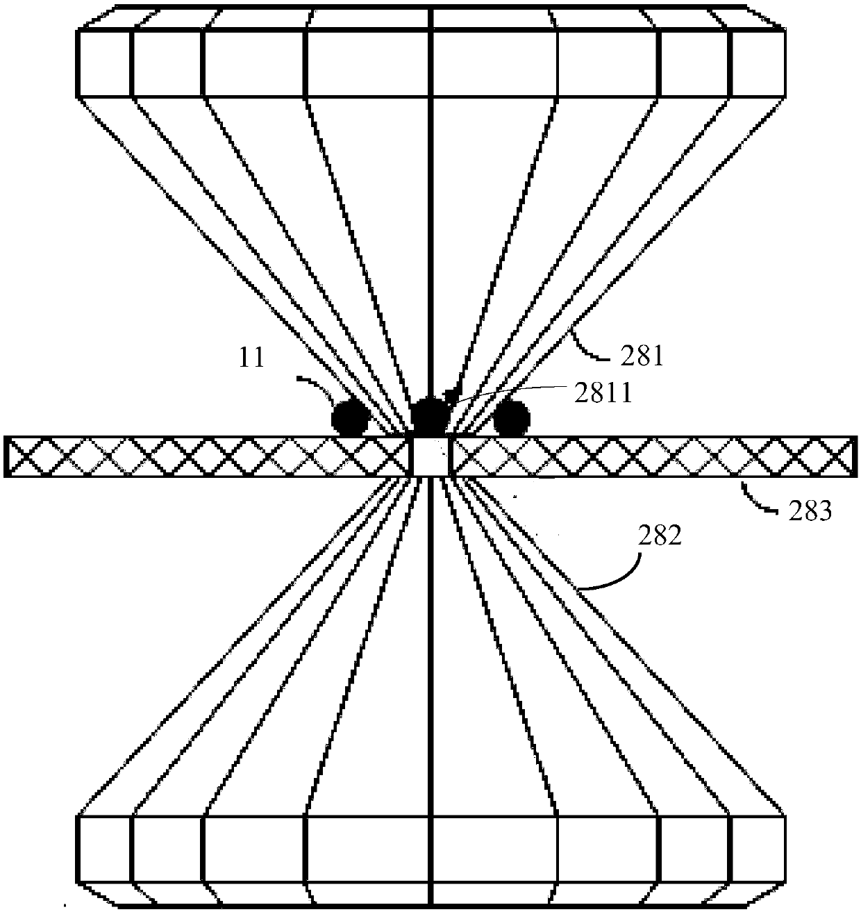 High-pressure magnetic resonance detection device